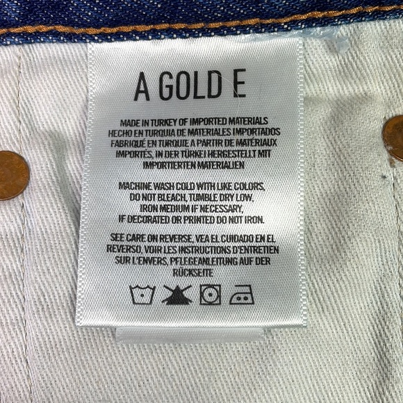 Agolde hi-rise button fly Jean shorts - Picture 6 of 6
